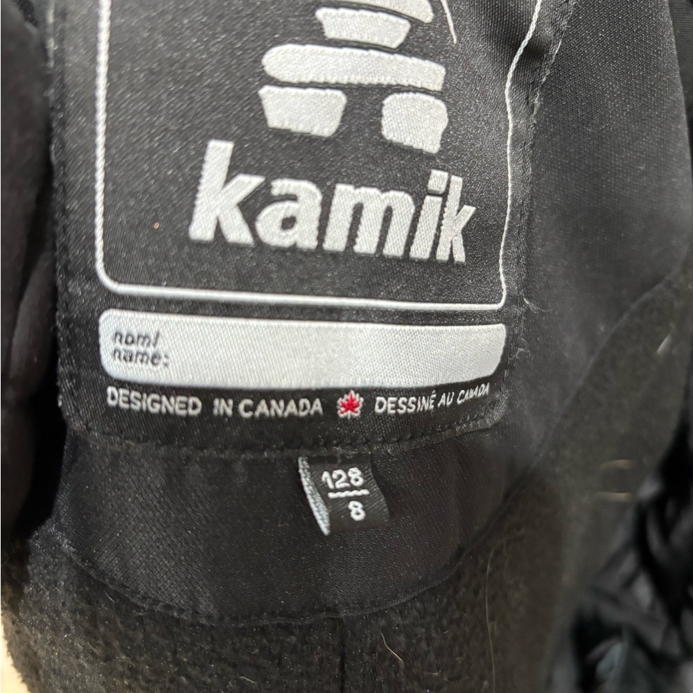 Kamik Black Outdoor Jacket - Picture 2 of 8